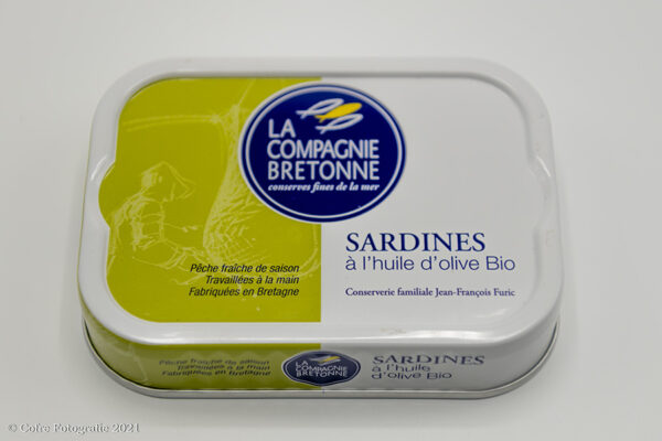 sardines olijfolie bio
