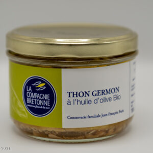 tonijn germon bio olijf olie 8,30 euro